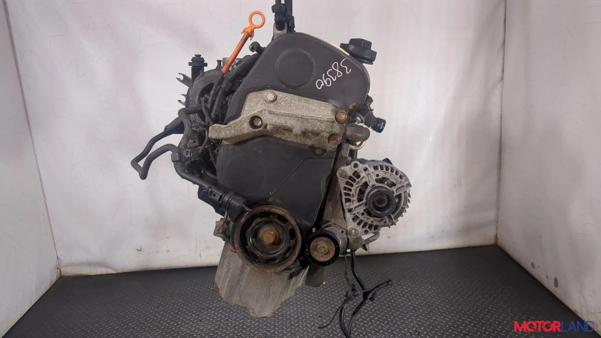 Двигатель (ДВС) Seat Ibiza 3 2001-2008 КПП 5-ст.мех.(МКПП) BBZ Бензин 1.4 л Инжектор