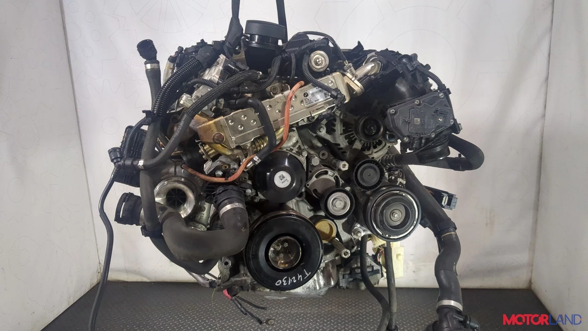 Двигатель (ДВС) BMW 4 F36 Gran Coupe 2014-2020 КПП автомат (АКПП) B47D20A Дизель 2 л Турбо