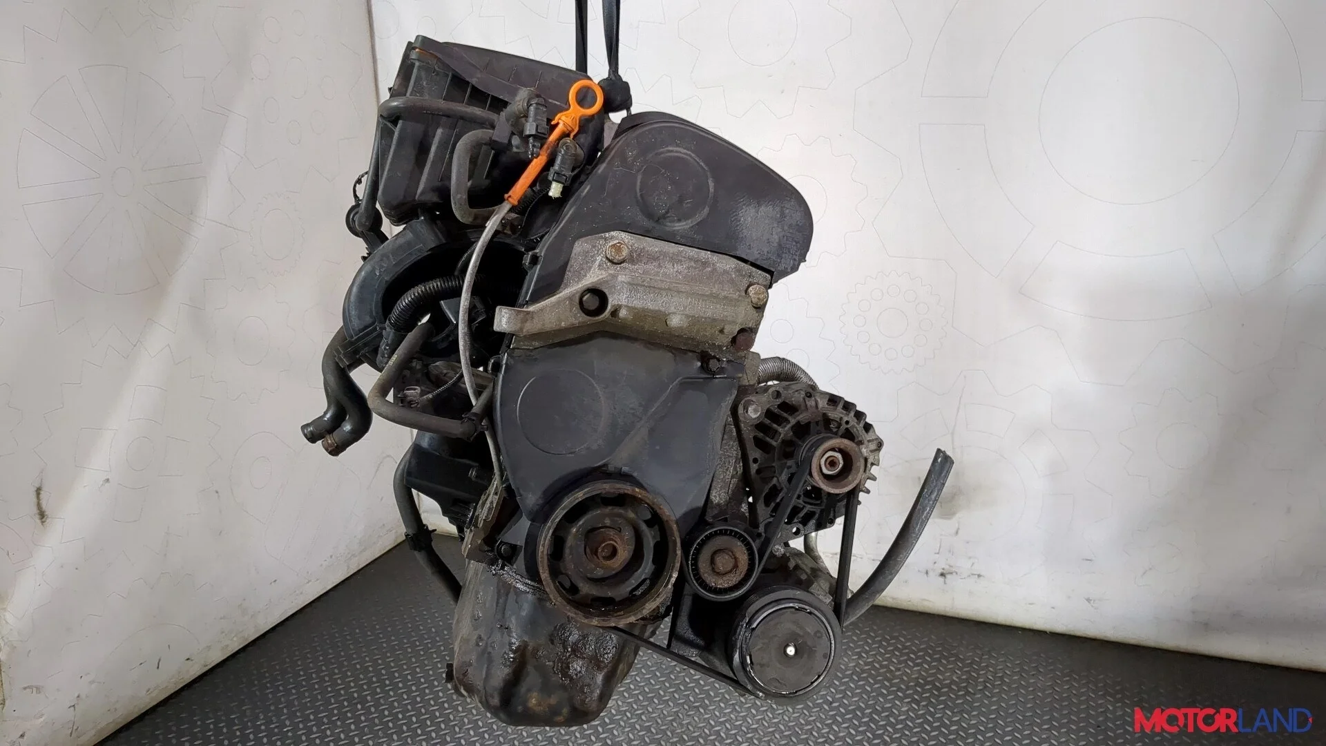 Двигатель (ДВС) Seat Ibiza 3 2001-2008 КПП 5-ст.мех.(МКПП) BXW Бензин 1.4 л Инжектор