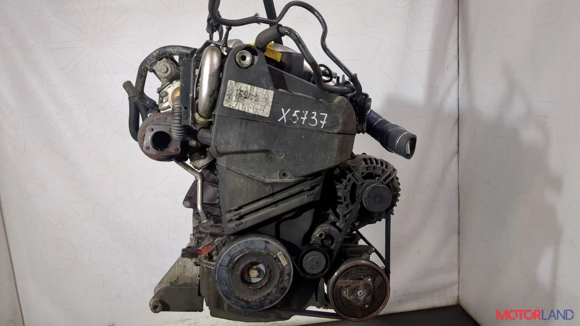 Двигатель (ДВС) Nissan Qashqai 2006-2013 КПП 6-ст.мех.(МКПП) K9K Дизель 1.5 л DCI