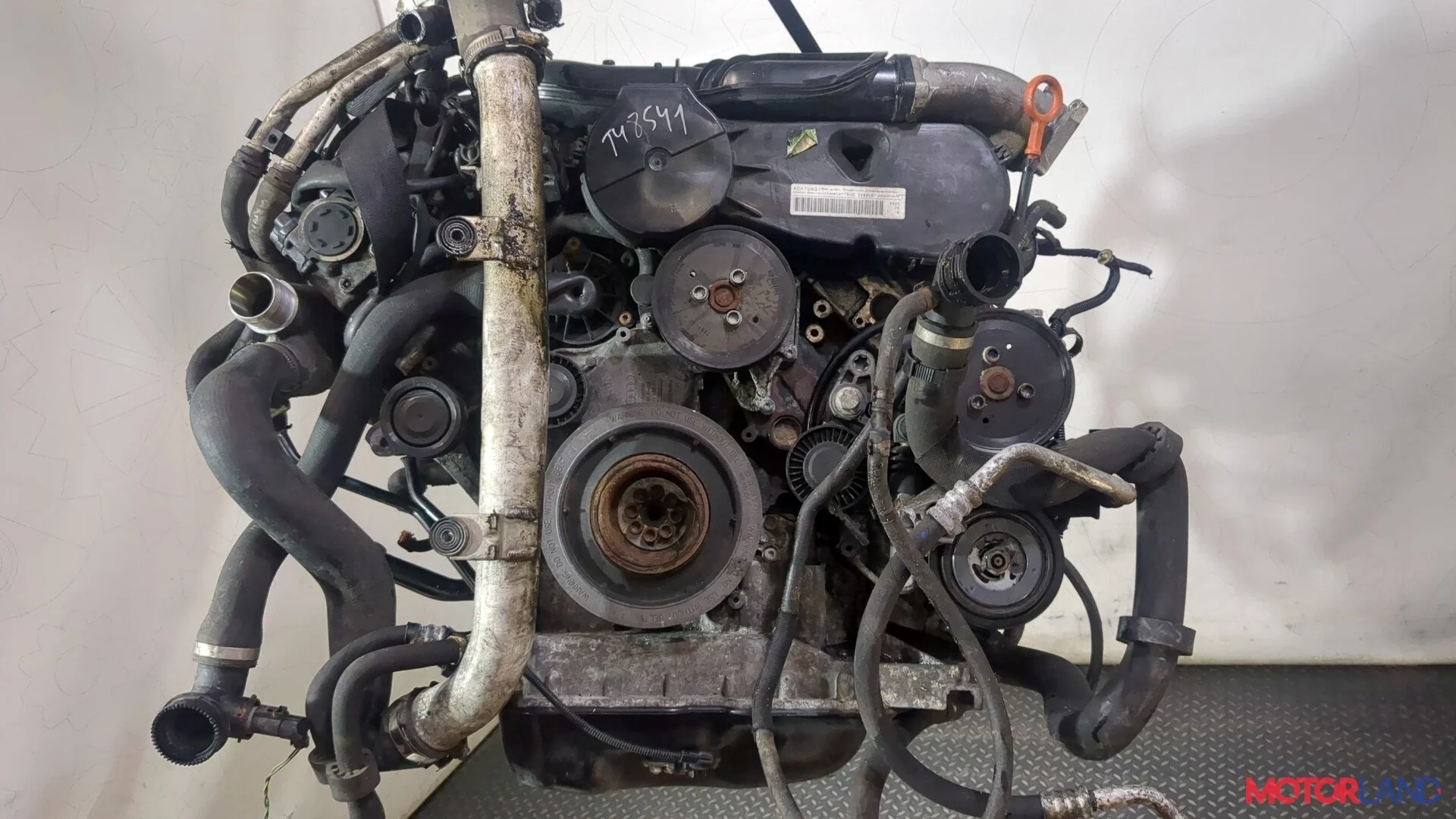 Двигатель (ДВС) Audi Q7 2005-2015 КПП автомат 4х4 (АКПП) BUG Дизель 3 л TDI