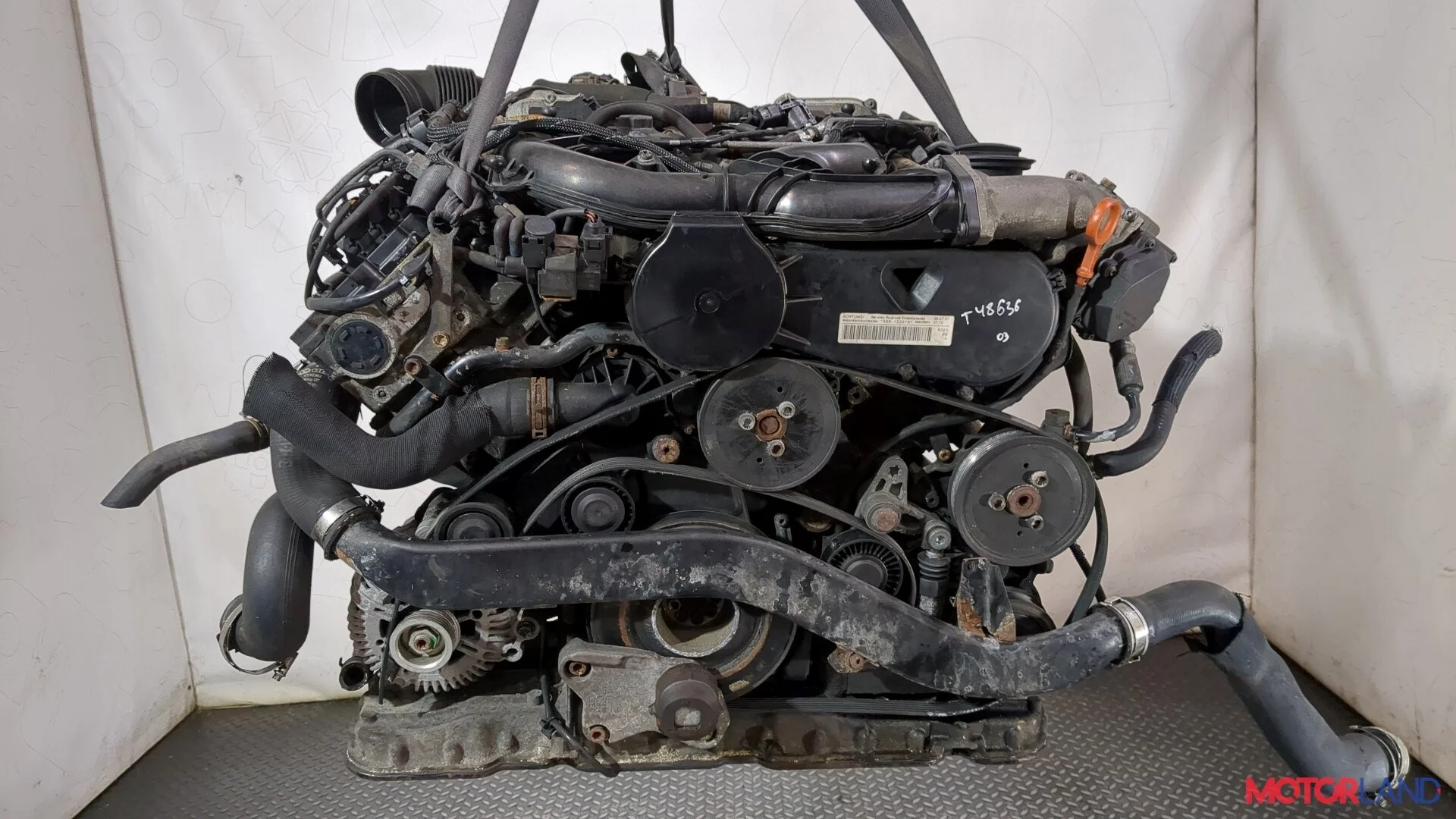 Двигатель (ДВС) Audi A8 (D3) 2002-2010 КПП автомат 4х4 (АКПП) ASB Дизель 3 л TDI