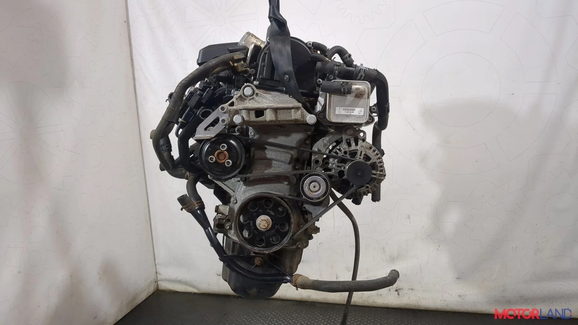 Двигатель (ДВС) Skoda Fabia 2007-2014 КПП-робот (РКПП) CBZB Бензин 1.2 л TSI