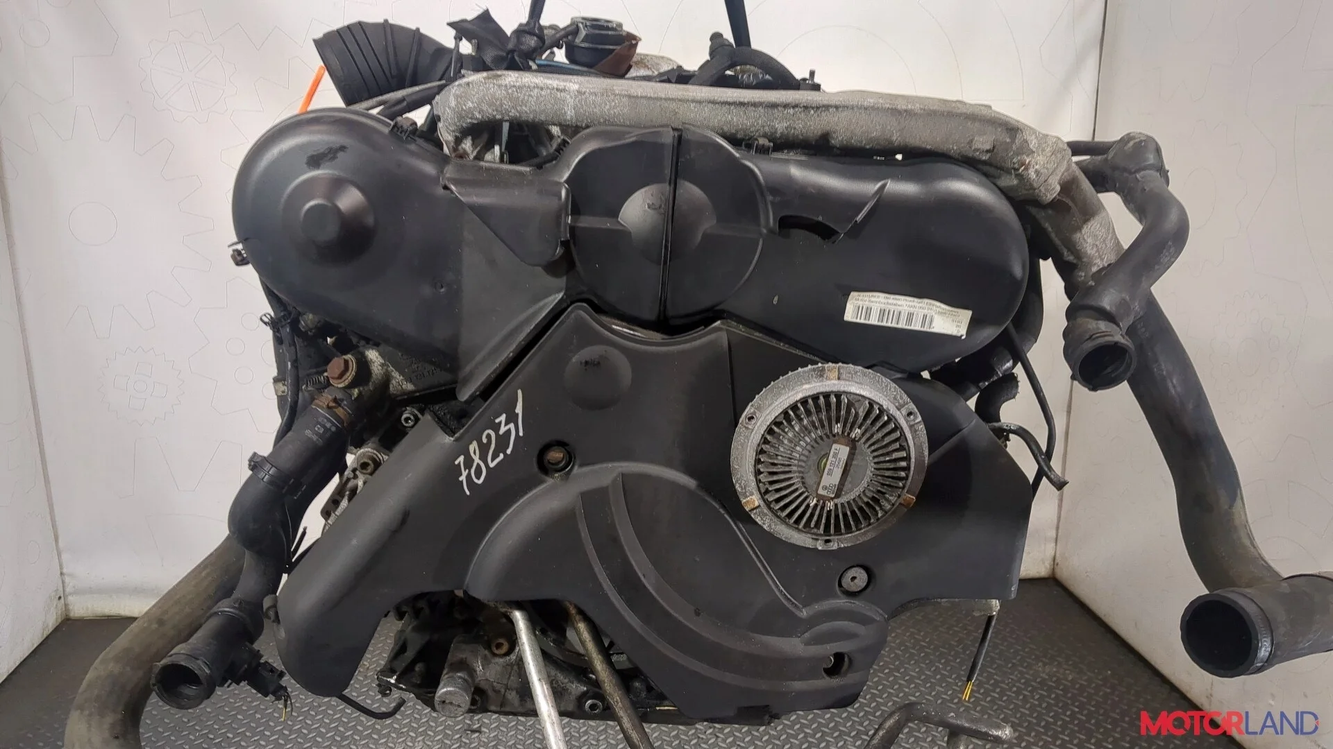 Двигатель (ДВС) Audi A6 (C5) 1997-2005 КПП 6-ст.мех.(МКПП) AKN Дизель 2.5 л TDI