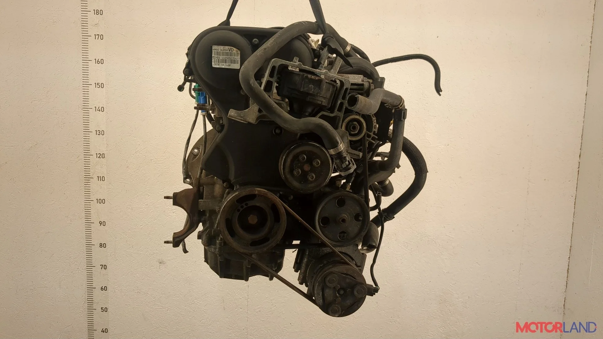 Двигатель (ДВС) Ford Focus 2 2005-2008 КПП автомат (АКПП) HWDA, HWDB Бензин 1.6 л Инжектор