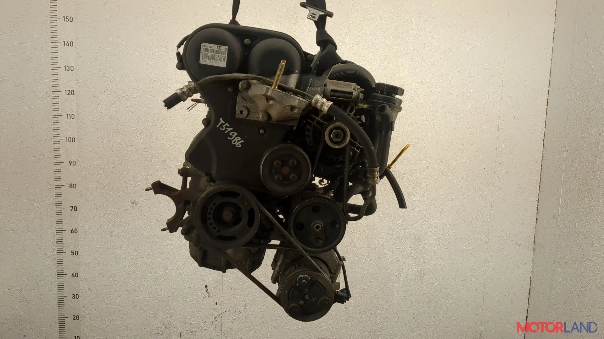 Двигатель (ДВС) Ford C-Max 2002-2010 КПП 5-ст.мех.(МКПП) HWDA, HWDB Бензин 1.6 л Инжектор