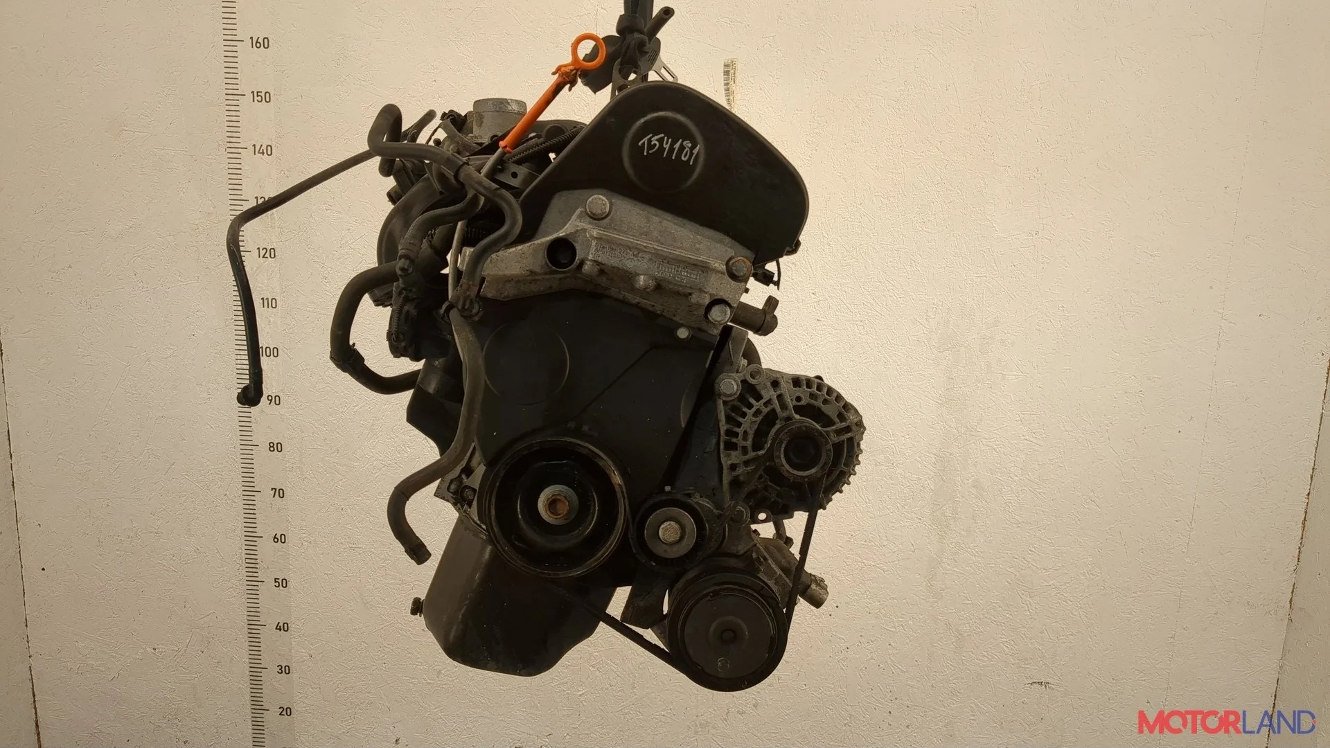 Двигатель (ДВС) Seat Ibiza 3 2001-2008 КПП 5-ст.мех.(МКПП) BXW Бензин 1.4 л Инжектор