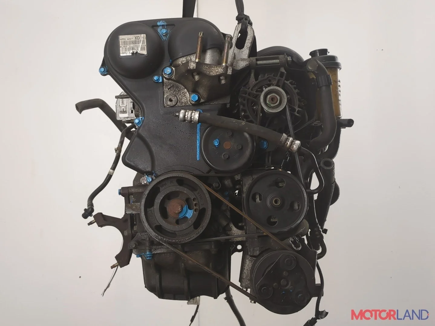 Двигатель (ДВС) Ford Focus 2 2005-2008 КПП 5-ст.мех.(МКПП) HWDA, HWDB Бензин 1.6 л Инжектор