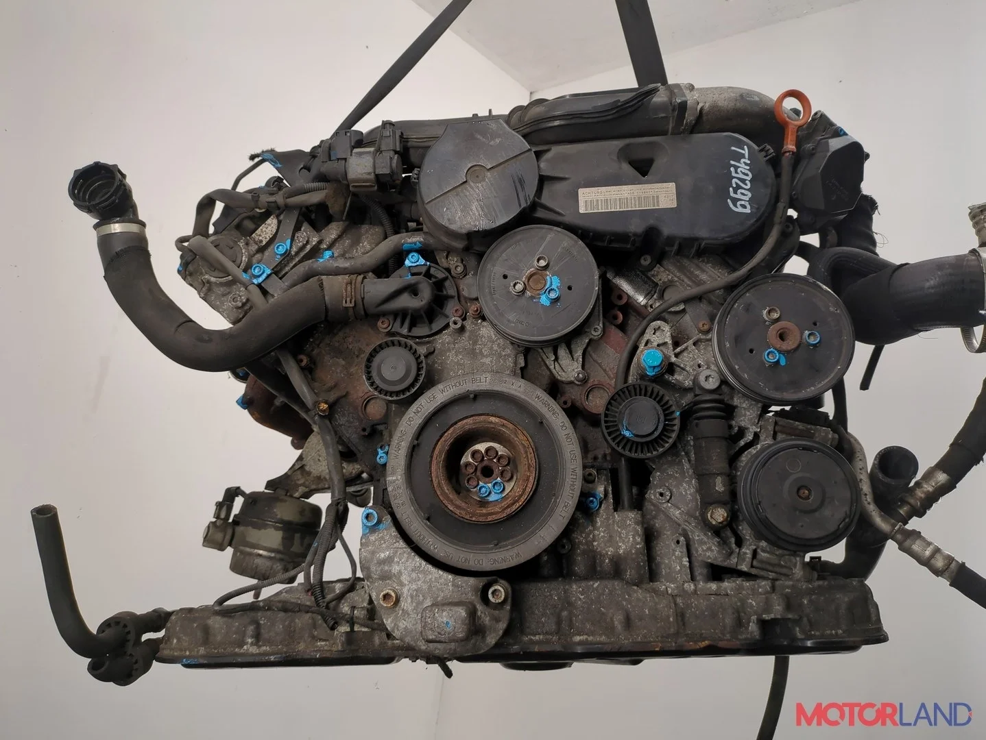 Двигатель (ДВС) Audi A6 (C6) Allroad 2006-2011 КПП автомат 4х4 (АКПП) ASB Дизель 3 л TDI