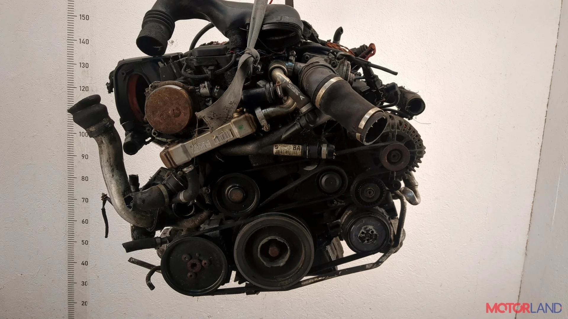 Двигатель (ДВС) BMW 3 E90, E91, E92, E93 2005-2012 КПП 6-ст.мех.(МКПП) 204D4 / M47D20 Дизель 2 л TDI