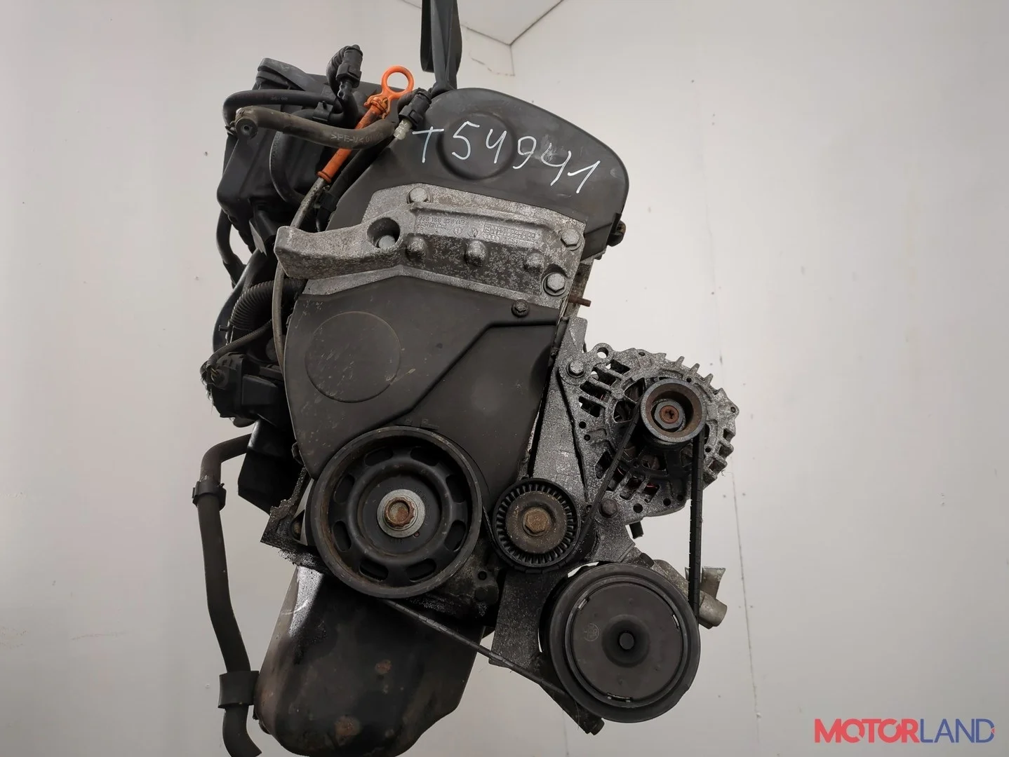 Двигатель (ДВС) Seat Ibiza 3 2001-2008 КПП 5-ст.мех.(МКПП) BXW Бензин 1.4 л Инжектор