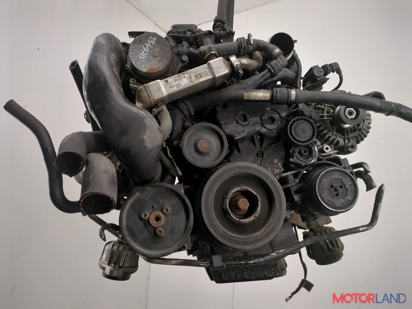 Двигатель (ДВС) BMW 1 E87 2004-2011 КПП 6-ст.мех.(МКПП) 204D4 / M47D20 Дизель 2 л TDI