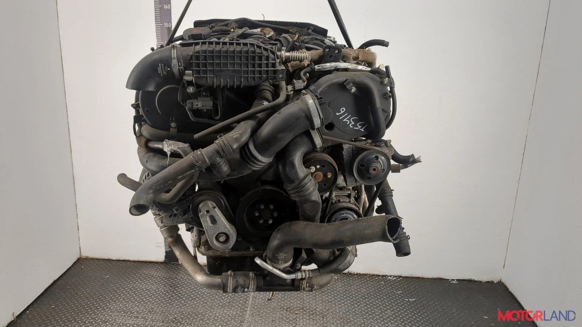 Двигатель (ДВС) Jaguar XF 2007-2015 КПП автомат (АКПП) AJD Дизель 2.7 л