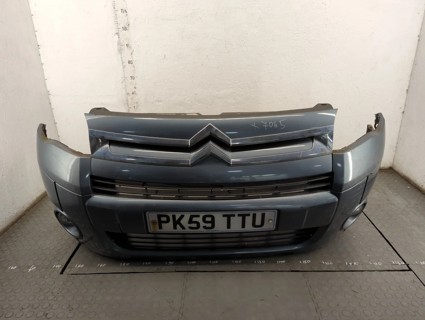 Бампер Citroen Berlingo 2008-2012 КПП 5-ст.мех.(МКПП) 9HX Дизель 1.6 л HDI