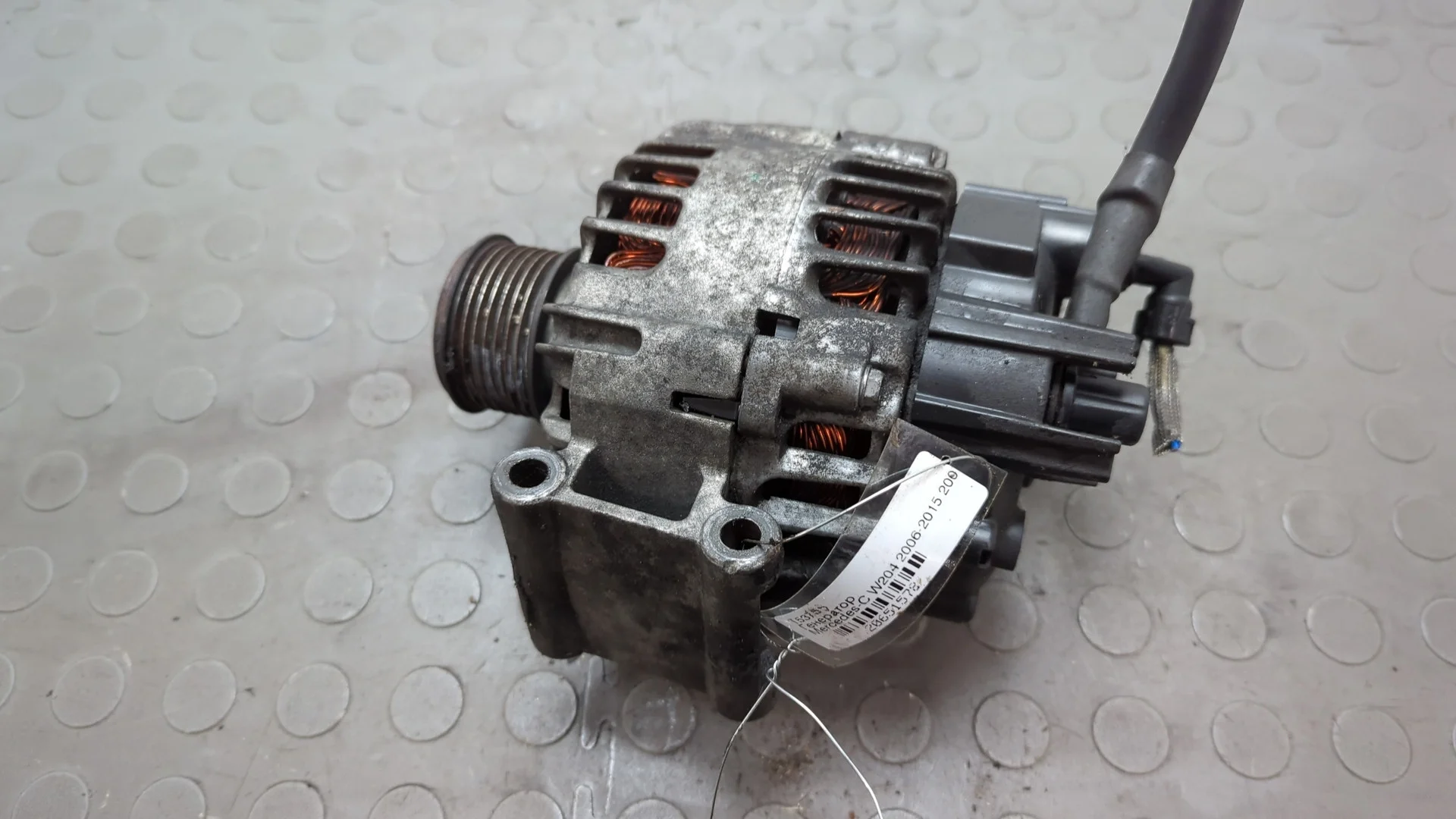 Генератор Mercedes-Benz C W204 2006-2015 КПП 6-ст.мех.(МКПП) M271.952 Бензин 1.8 л Турбо-инжектор