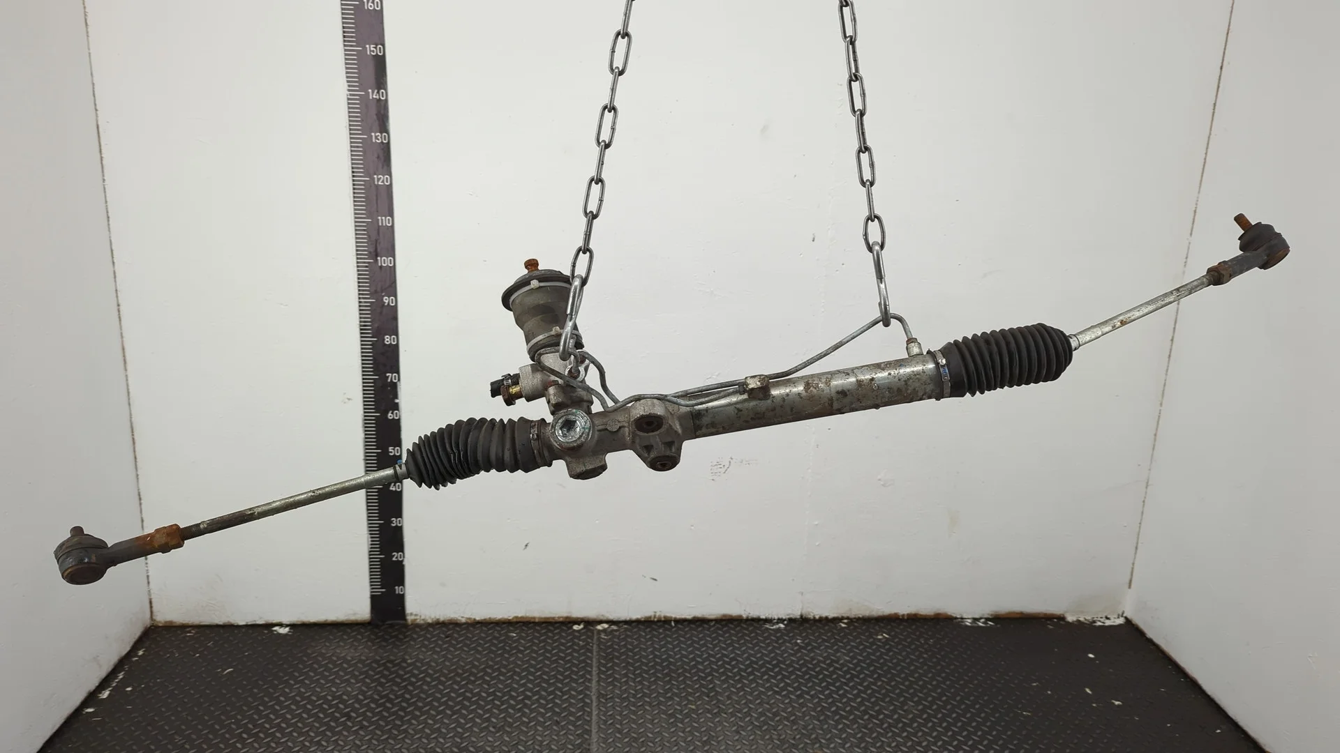 Рейка рулевая с г/у Mitsubishi Outlander 2003-2009 КПП автомат 4х4 (АКПП) 4G69 Бензин 2.4 л Инжектор