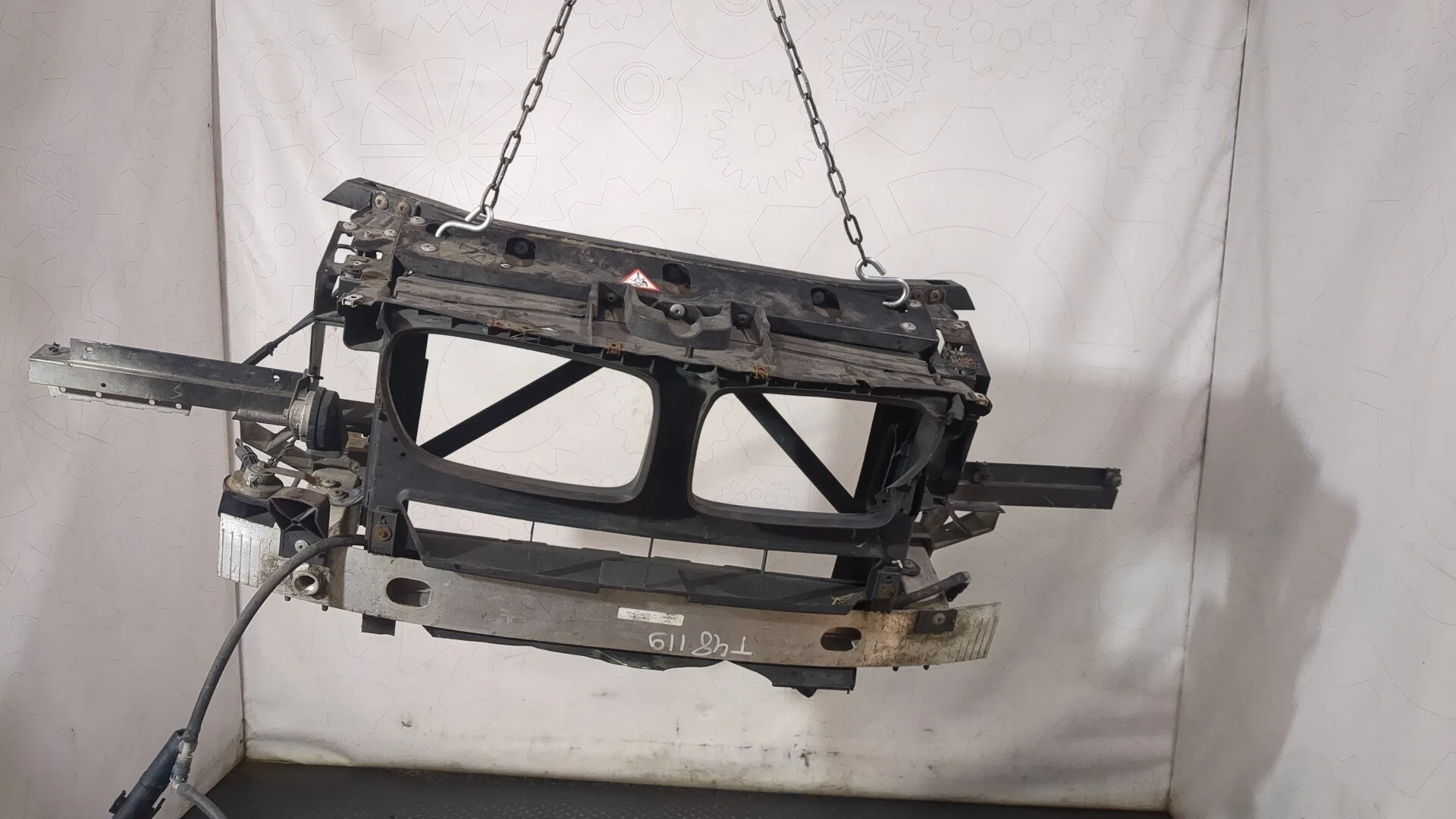 Рамка передняя (телевизор) BMW X3 F25 2010-2017 КПП автомат 4х4 (АКПП) N47D20C Дизель 2 л Турбо