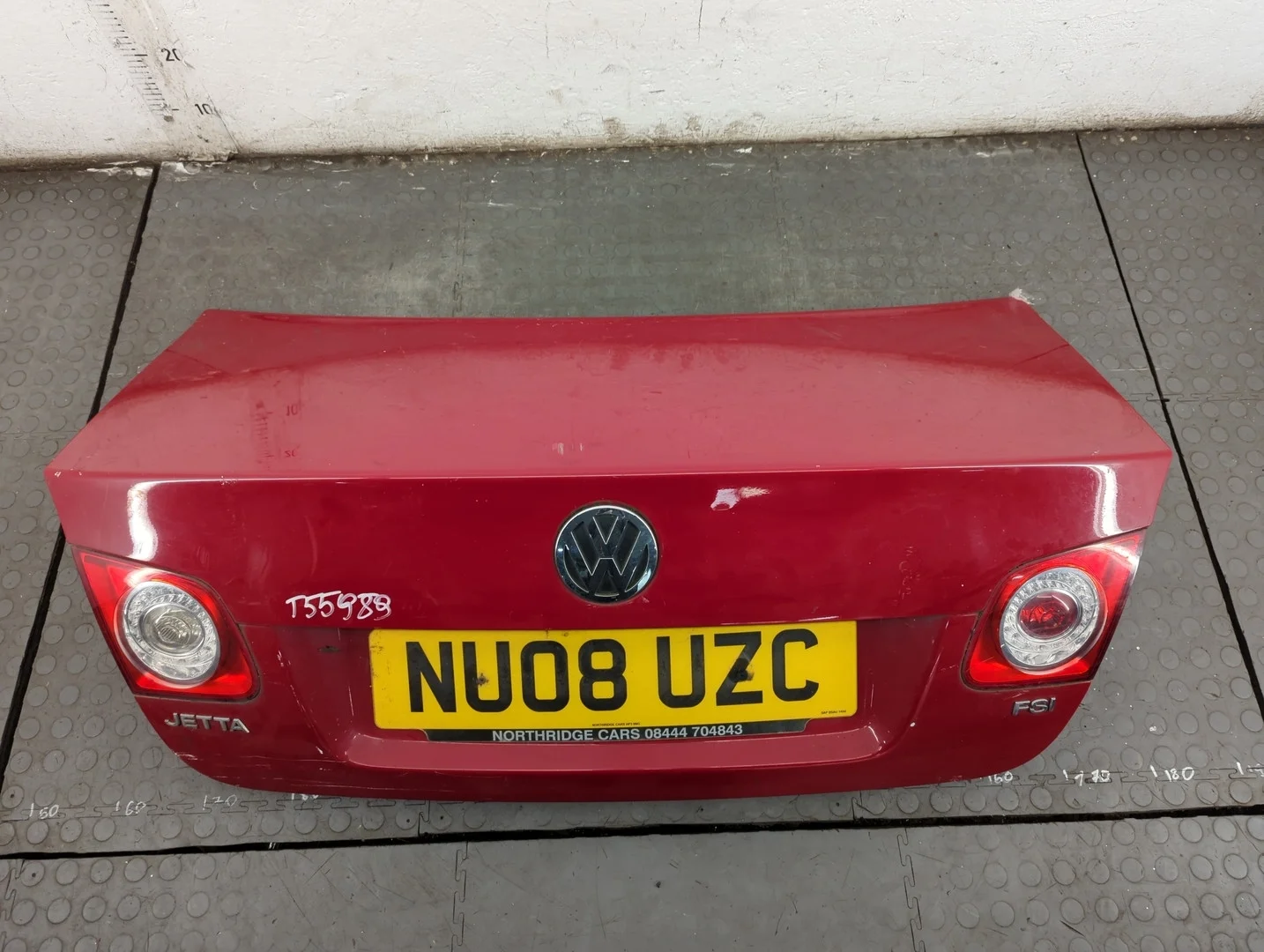 Крышка (дверь) багажника Volkswagen Jetta 5 2005-2011 КПП 6-ст.мех.(МКПП) BLF Бензин 1.6 л FSI