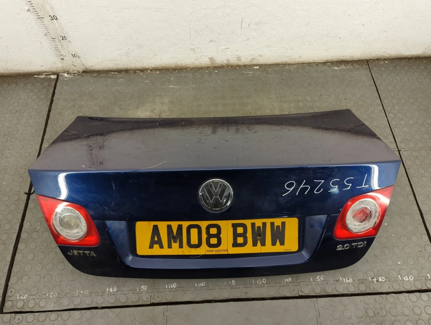 Крышка (дверь) багажника Volkswagen Jetta 5 2005-2011 КПП автомат (АКПП) BKD Дизель 2 л