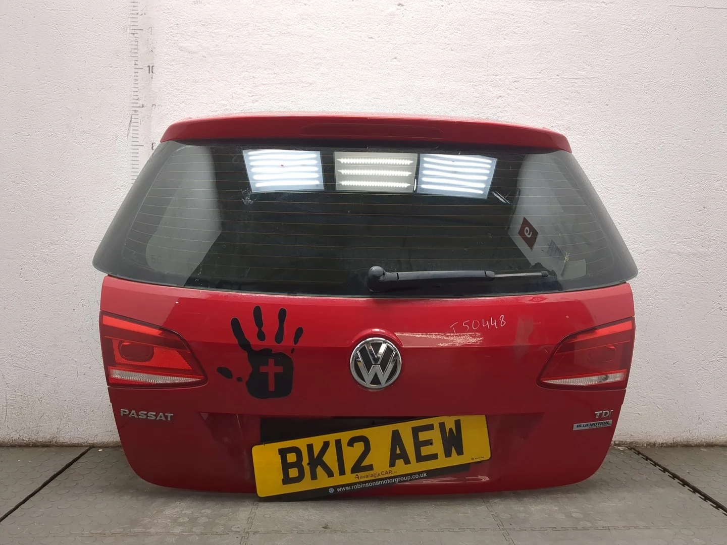 Крышка (дверь) багажника Volkswagen Passat 7 2010-2015 Европа КПП 6-ст.мех.(МКПП) CAYC Дизель 1.6 л TDI