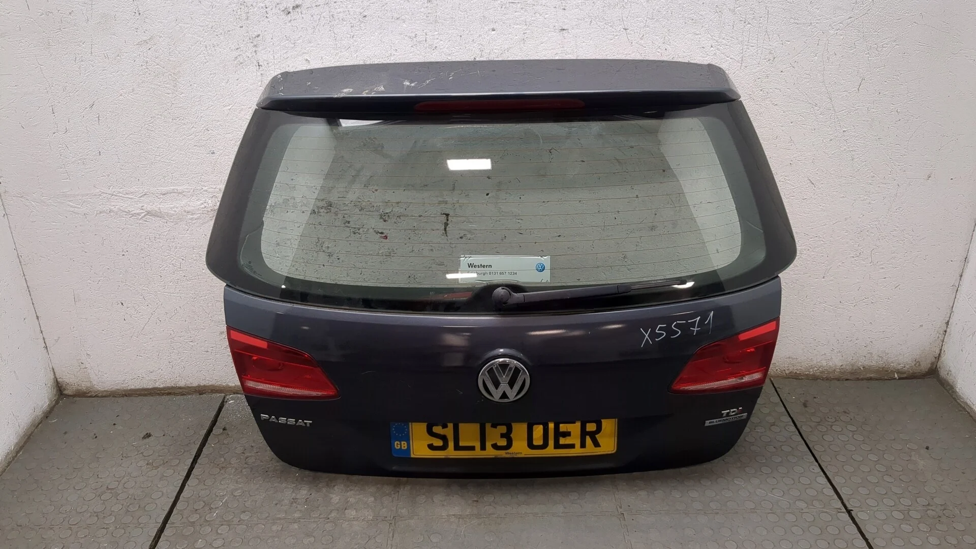 Крышка (дверь) багажника Volkswagen Passat 7 2010-2015 Европа КПП 6-ст.мех.(МКПП) CAYC Дизель 1.6 л TDI