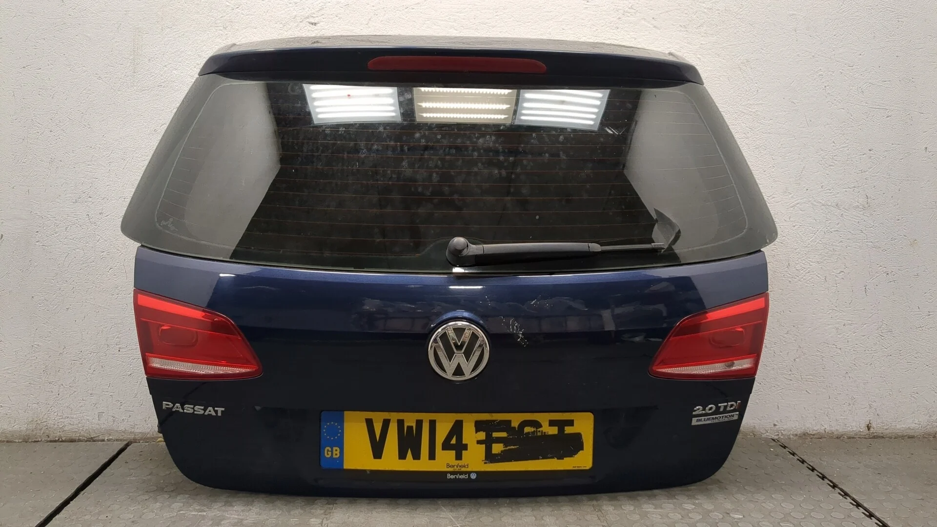 Крышка (дверь) багажника Volkswagen Passat 7 2010-2015 Европа КПП-робот (РКПП) CFGC Дизель 2 л TDI