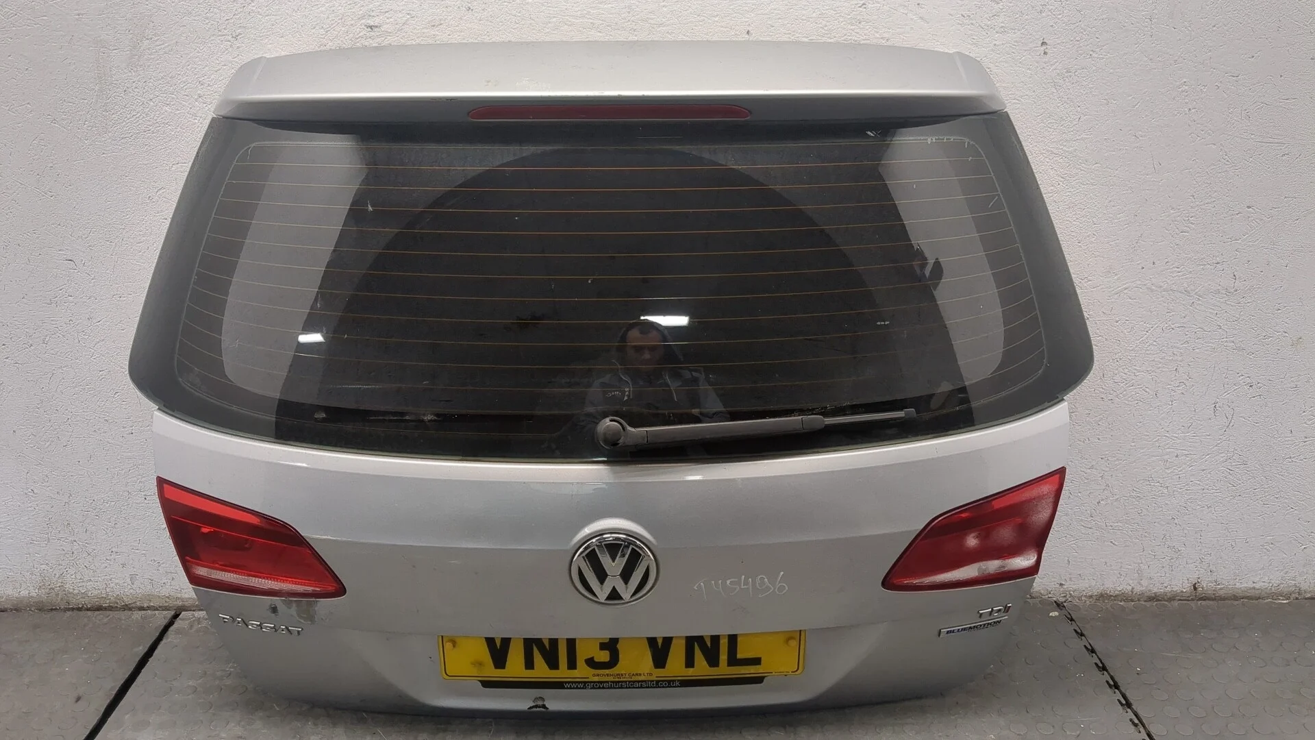 Крышка (дверь) багажника Volkswagen Passat 7 2010-2015 Европа КПП 6-ст.мех.(МКПП) CAYC Дизель 1.6 л TDI