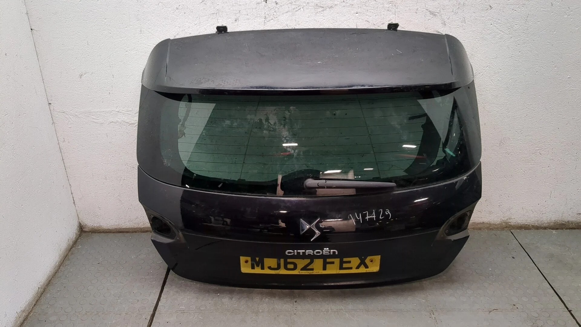 Крышка (дверь) багажника Citroen DS4 2010-2018 КПП 5-ст.мех.(МКПП) 5FS Бензин 1.6 л Инжектор