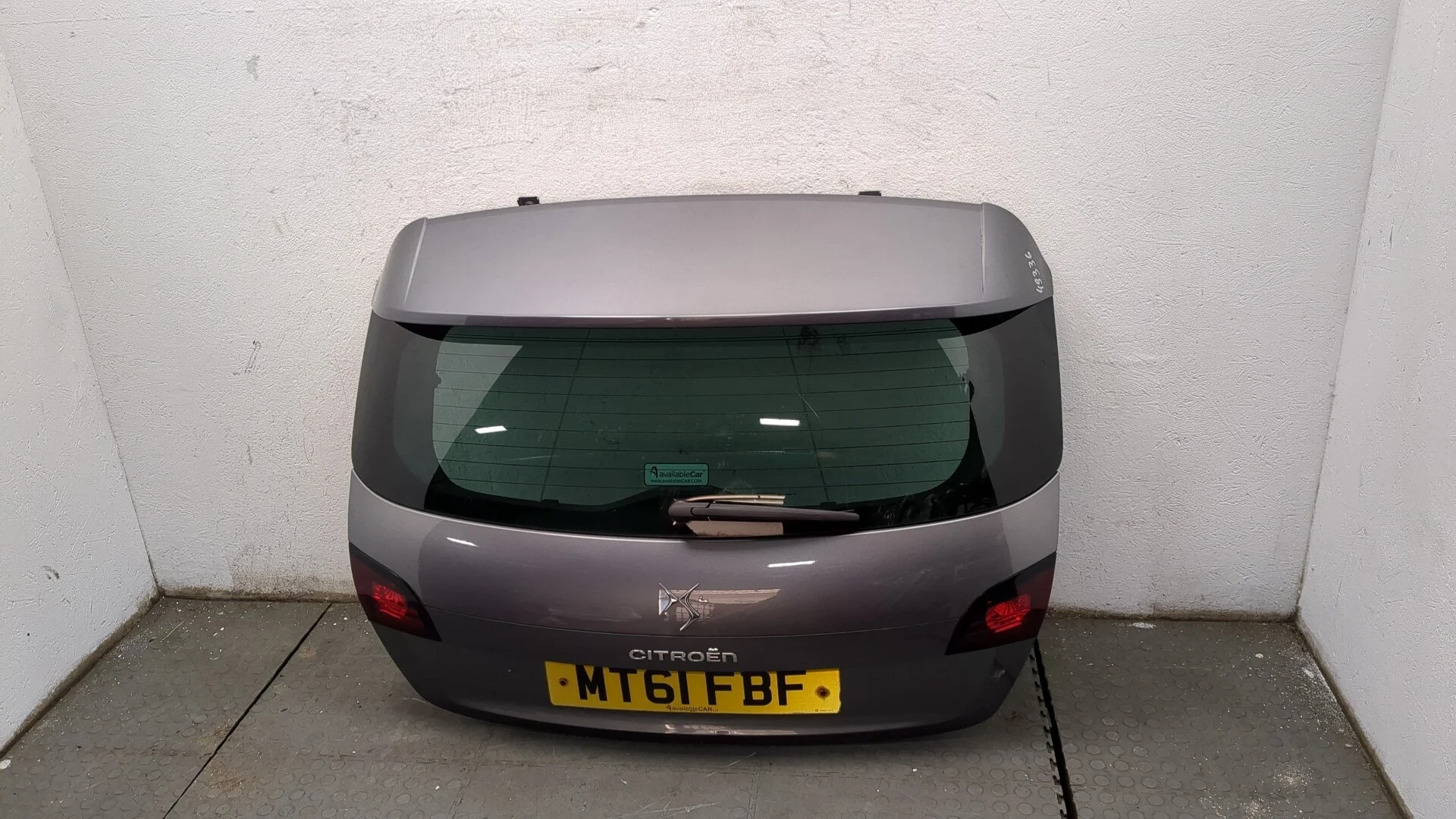 Крышка (дверь) багажника Citroen DS4 2010-2018 КПП 6-ст.мех.(МКПП) 9HR Дизель 1.6 л HDI