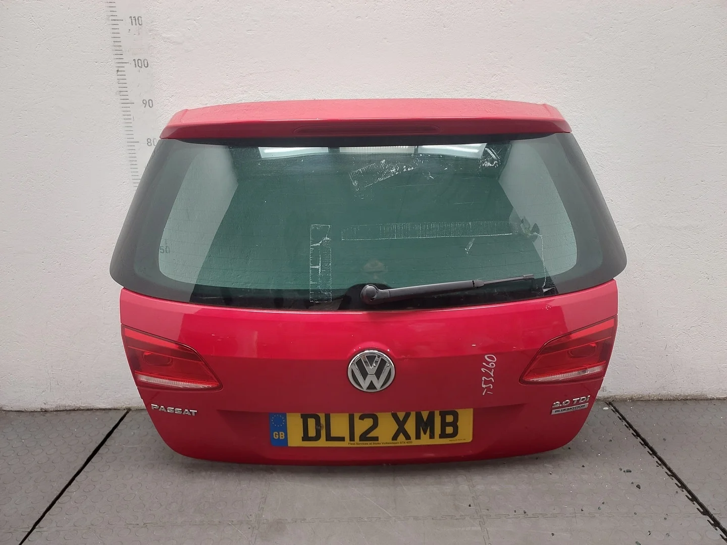 Крышка (дверь) багажника Volkswagen Passat 7 2010-2015 Европа КПП 6-ст.мех.(МКПП) CFFB Дизель 2 л TDI