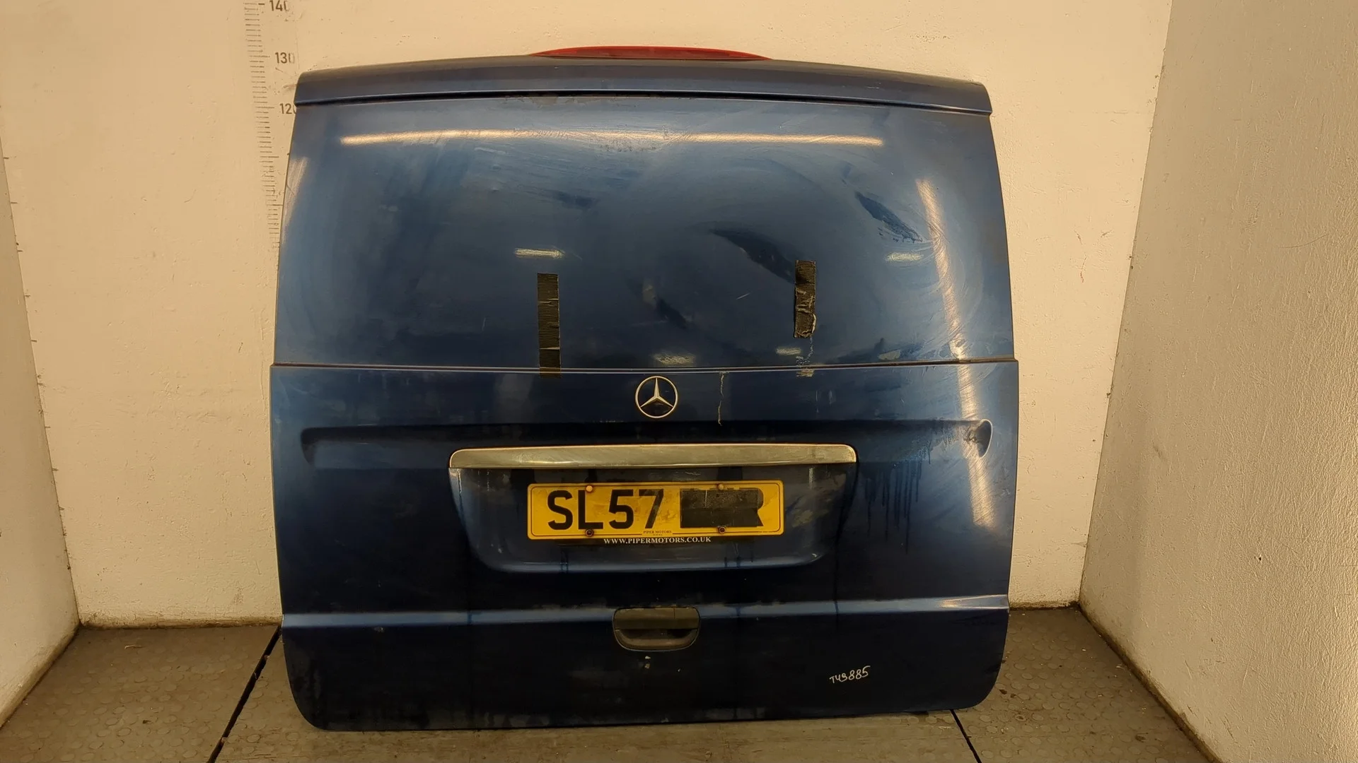 Крышка (дверь) багажника Mercedes-Benz Vito W639 2003-2014 КПП 6-ст.мех.(МКПП) OM 646.980 Дизель 2.2 л CDI