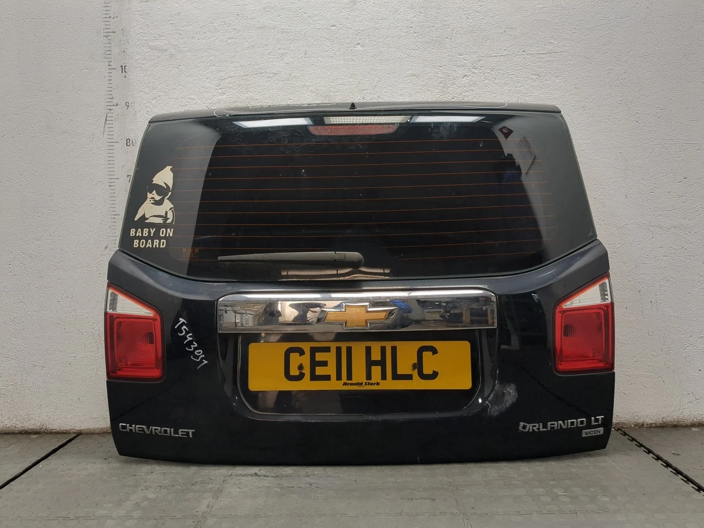 Крышка (дверь) багажника Chevrolet Orlando 2011-2018 КПП 6-ст.мех.(МКПП) Z20D1 Дизель 2 л