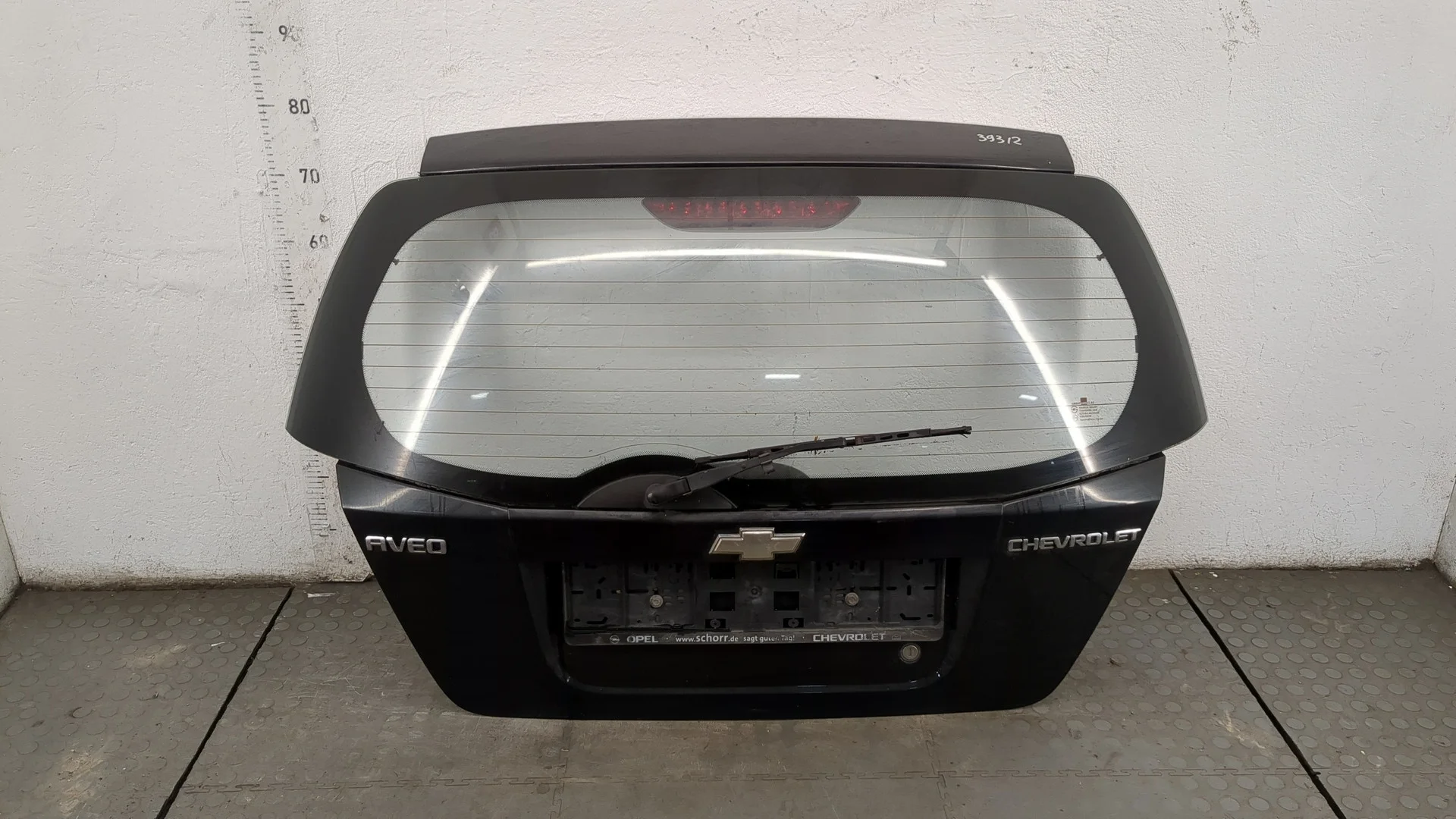 Крышка (дверь) багажника Chevrolet Aveo (T250 / 255) 2006-2012 КПП 5-ст.мех.(МКПП) B12D1 Бензин 1.2 л Инжектор