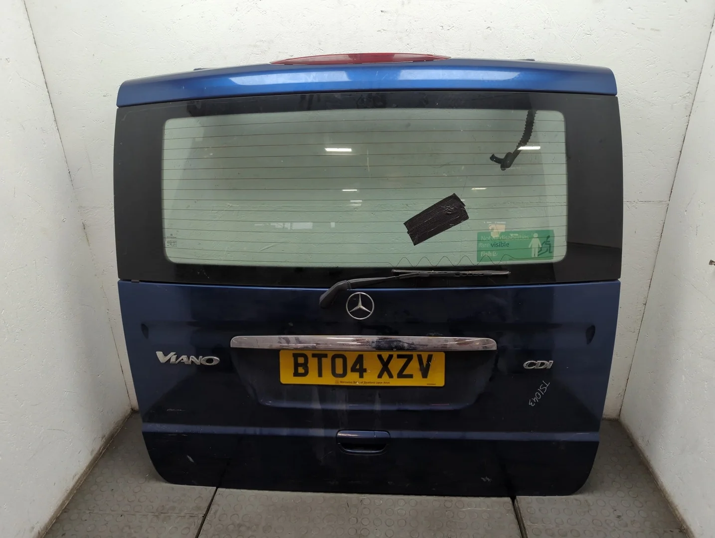 Крышка (дверь) багажника Mercedes-Benz Viano 2003-2014 КПП 6-ст.мех.(МКПП) OM 646.982 Дизель 2.1 л CDI