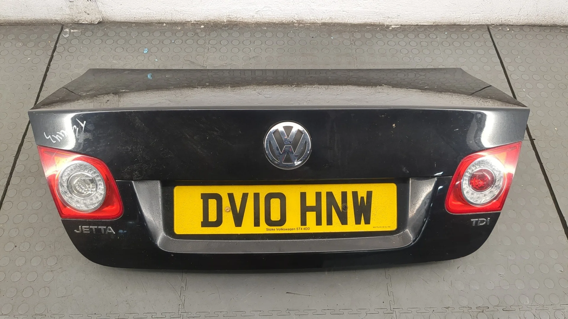 Крышка (дверь) багажника Volkswagen Jetta 5 2005-2011 КПП 5-ст.мех.(МКПП) CAYC Дизель 1.6 л