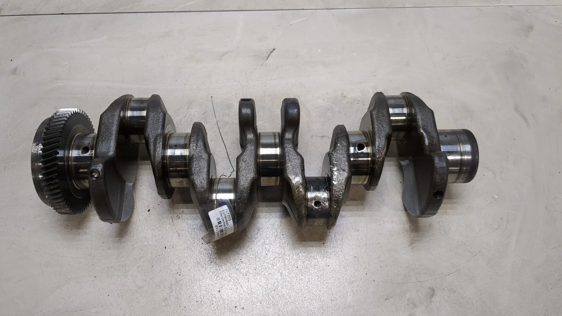 Коленвал Mercedes-Benz Sprinter 2006-2018 КПП 6-ст.мех.(МКПП) OM 651.955 DE 22 LA Дизель 2.1 л CDI