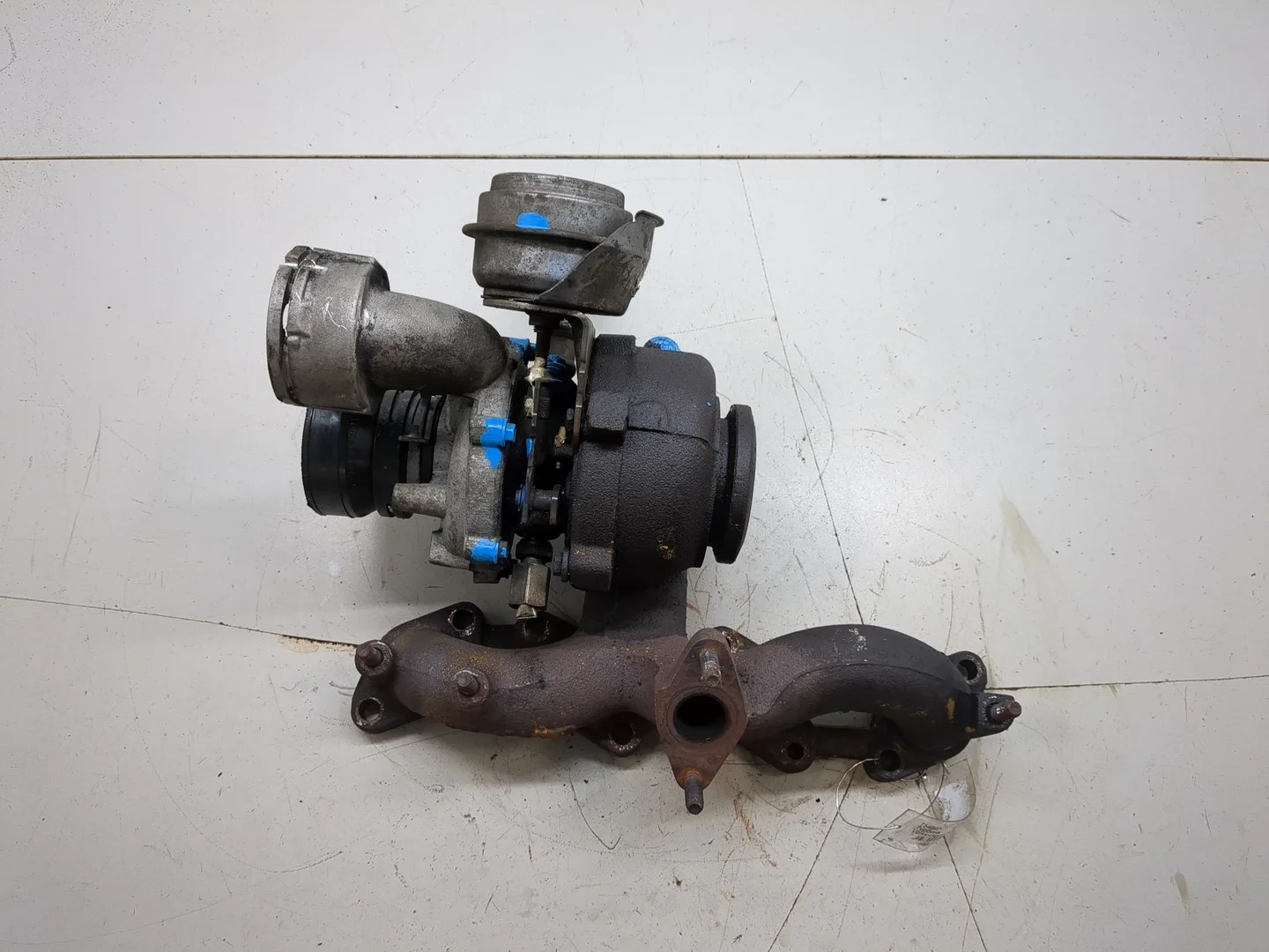 Турбина Volkswagen Touran 2006-2010 КПП 6-ст.мех.(МКПП) BKD Дизель 2 л TDI