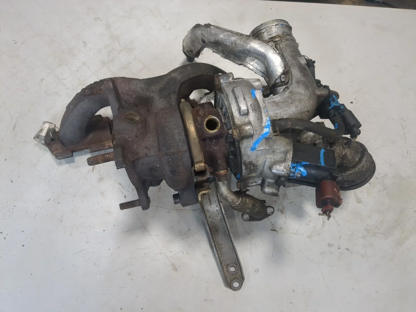 Турбина Volkswagen Passat CC 2012-2017 КПП 6-ст.мех.(МКПП) CBFA Бензин 2 л TSI