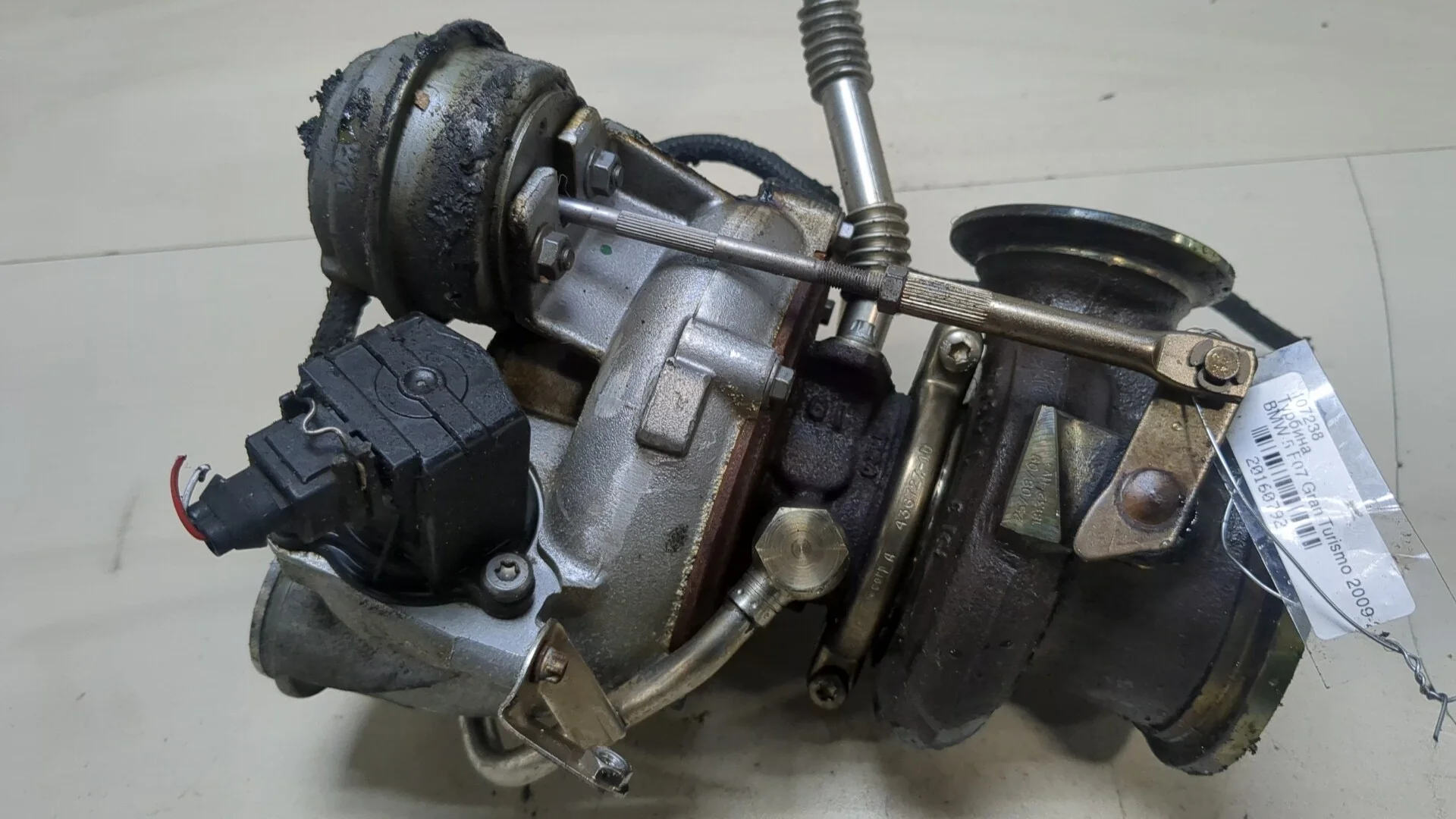 Турбина BMW 5 F07 Gran Turismo 2010-2017 КПП автомат (АКПП) N63B44A Бензин 4.4 л Турбо-инжектор