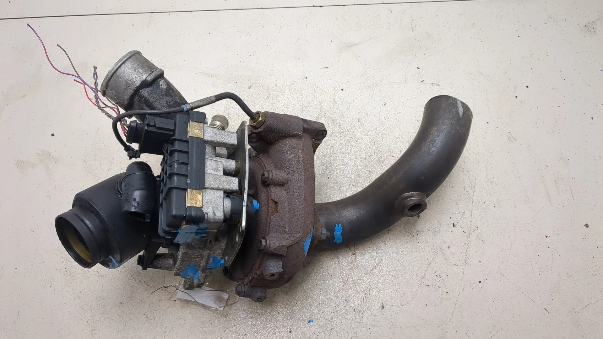 Турбина Volkswagen Touareg 2006-2010 КПП автомат 4х4 (АКПП) CASA Дизель 3 л TDI