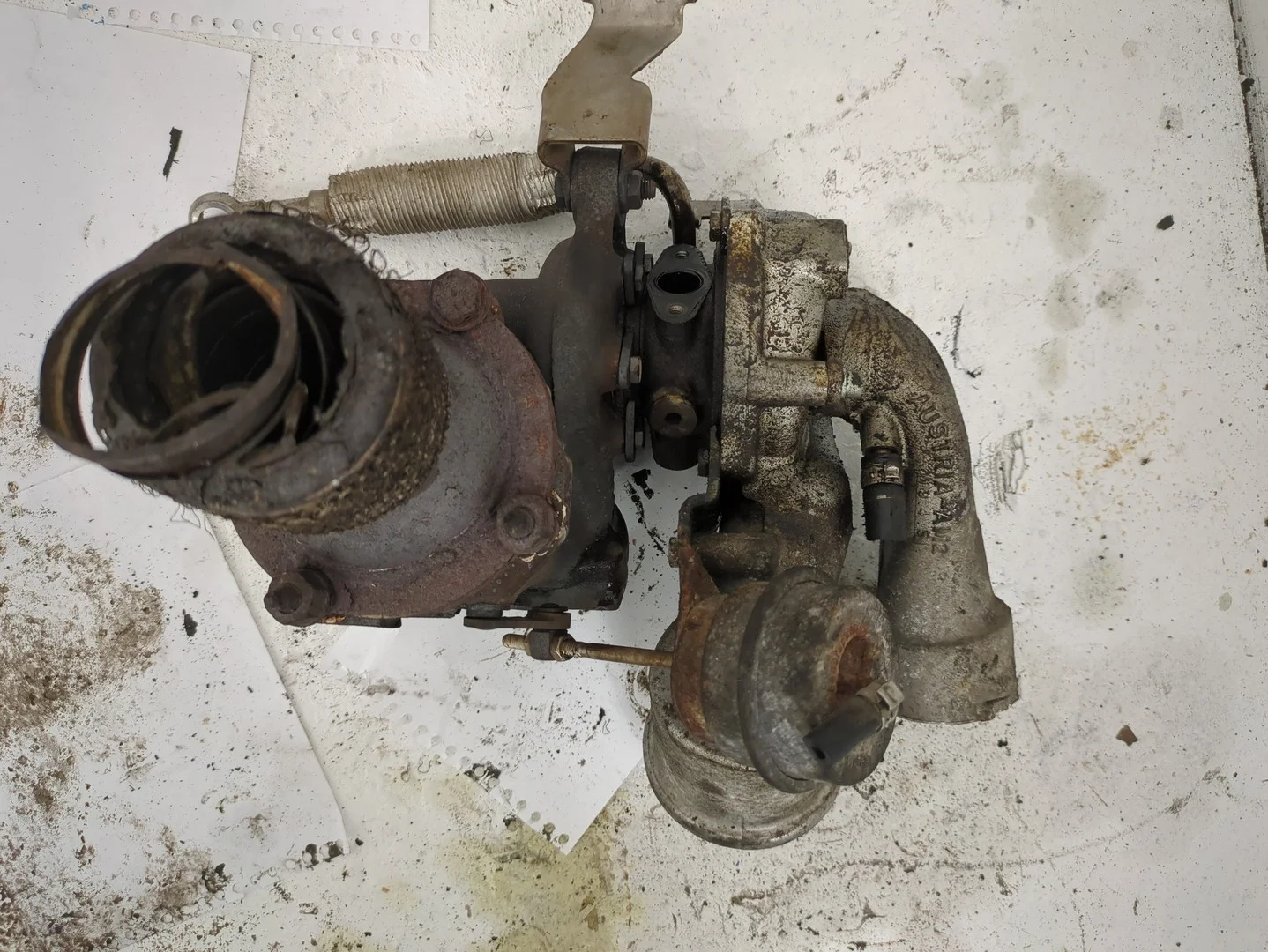 Турбина Audi TT (8N) 1998-2006 КПП 6-ст.мех 4х4 (МКПП) BVR Бензин 1.8 л Турбо-инжектор