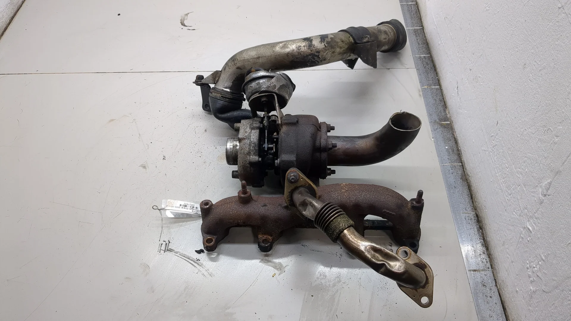 Турбина Volkswagen Sharan 2000-2010 КПП автомат (АКПП) BVK Дизель 1.9 л TDI