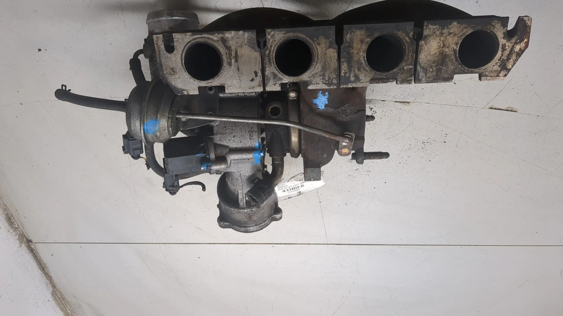 Турбина Audi A5 (8T) 2007-2016 КПП 6-ст.мех.(МКПП) CDNB Бензин 2 л TFSI