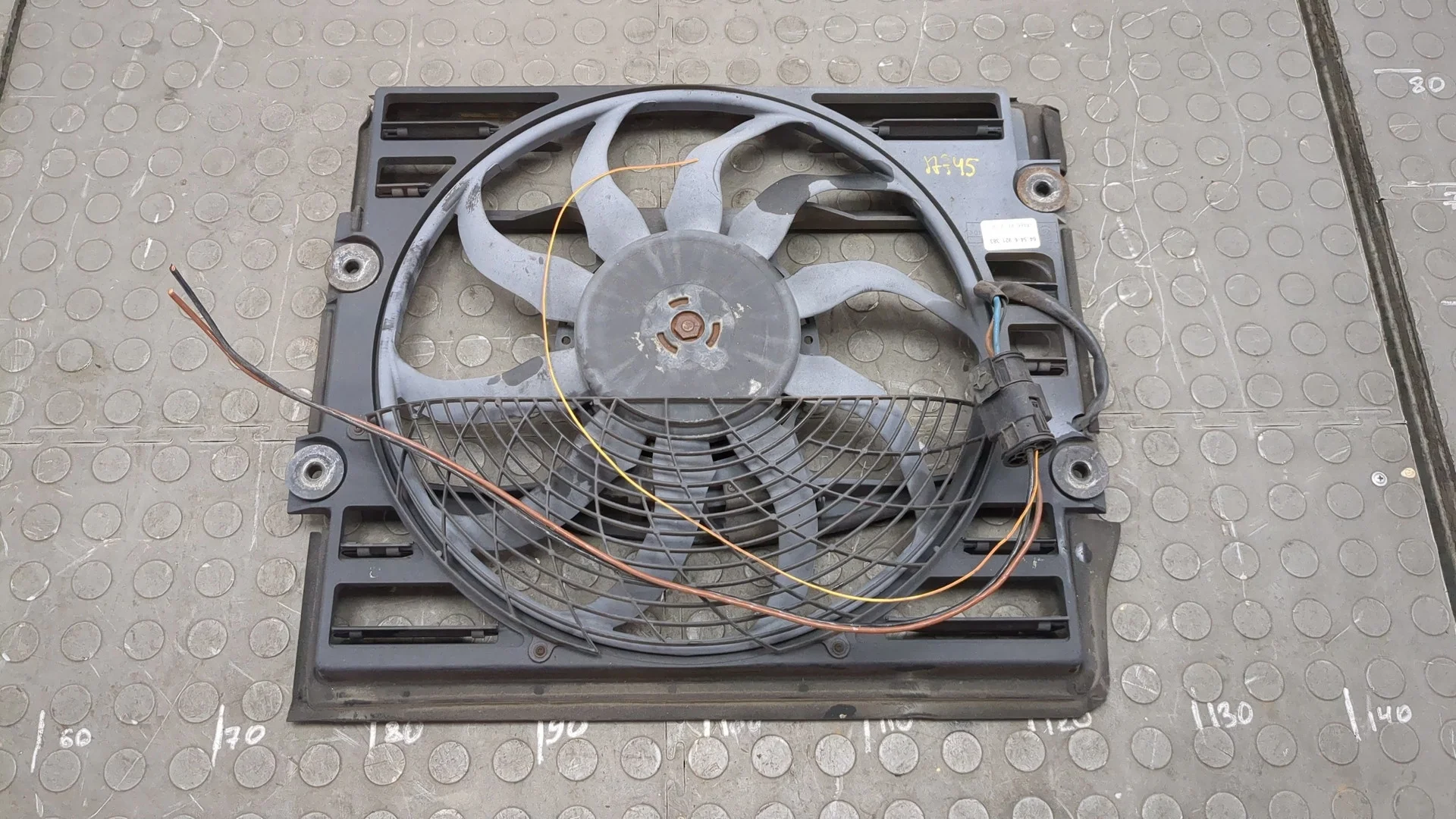 Вентилятор радиатора BMW 7 E38 1994-2001 КПП автомат (АКПП) 448S1/2 Бензин 4.4 л Инжектор