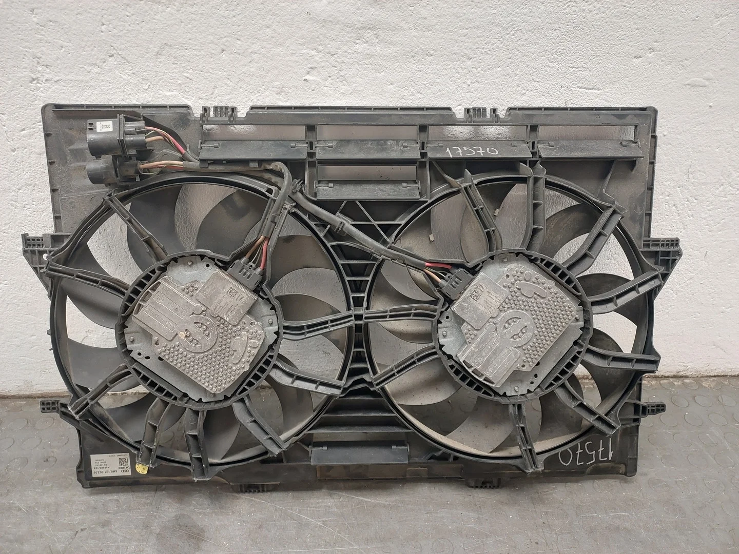 Вентилятор радиатора Audi A7 2010-2018 КПП автомат 4х4 (АКПП) CGXB Бензин 3 л TFSI