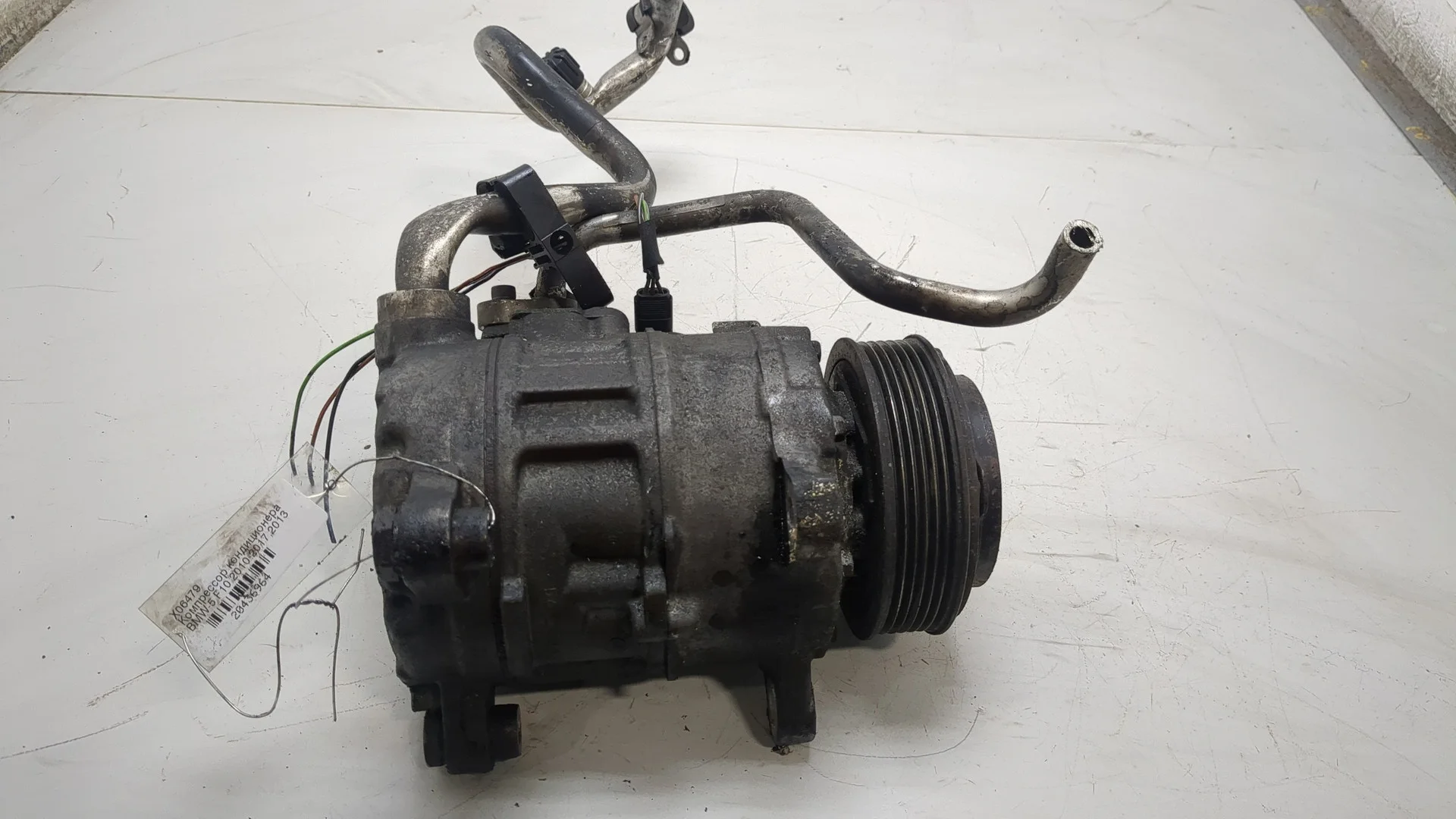 Компрессор кондиционера BMW 5 F10 2010-2017 КПП автомат (АКПП) N57D30B Дизель 3 л Турбо