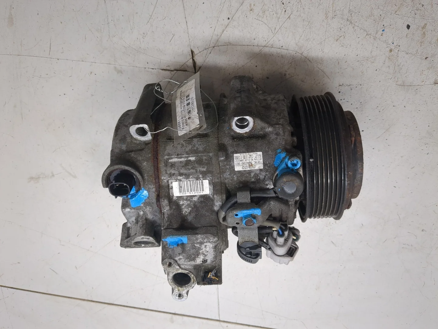 Компрессор кондиционера Lexus RX 2009-2015 КПП автомат 4х4 (АКПП) 2GRFE Бензин 3.5 л Инжектор