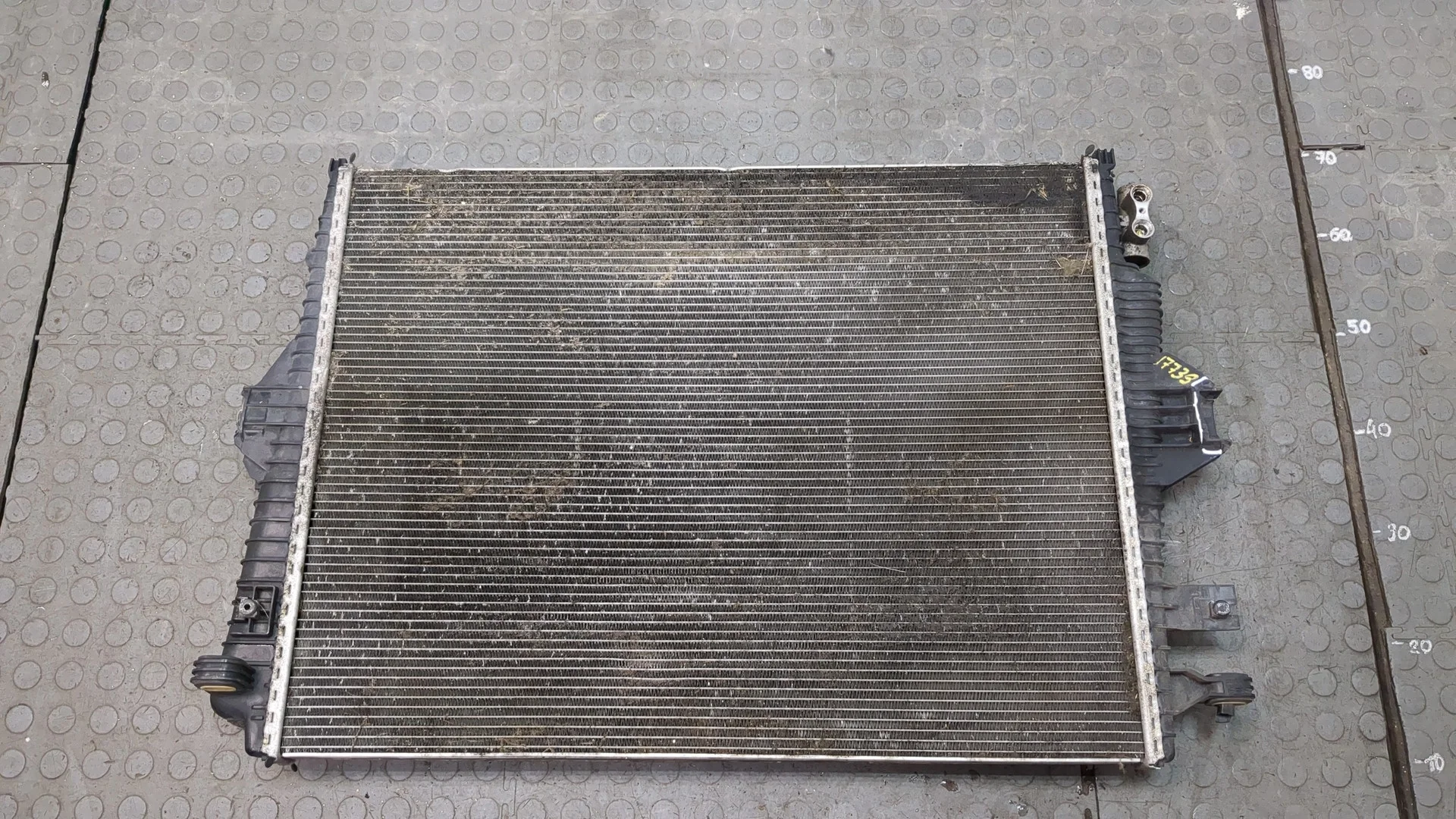 Радиатор охлаждения двигателя Volkswagen Touareg 2010-2014 КПП автомат 4х4 (АКПП) CATA Дизель 3 л TDI