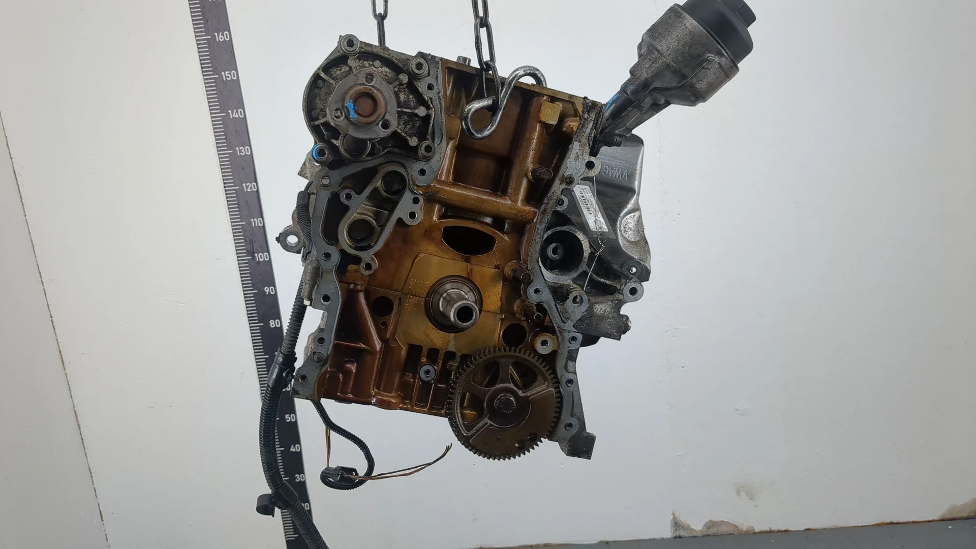 Блок цилиндров (Шорт блок) Volkswagen Polo 2009-2014 КПП 5-ст.мех.(МКПП) CGPA Бензин 1.2 л Инжектор