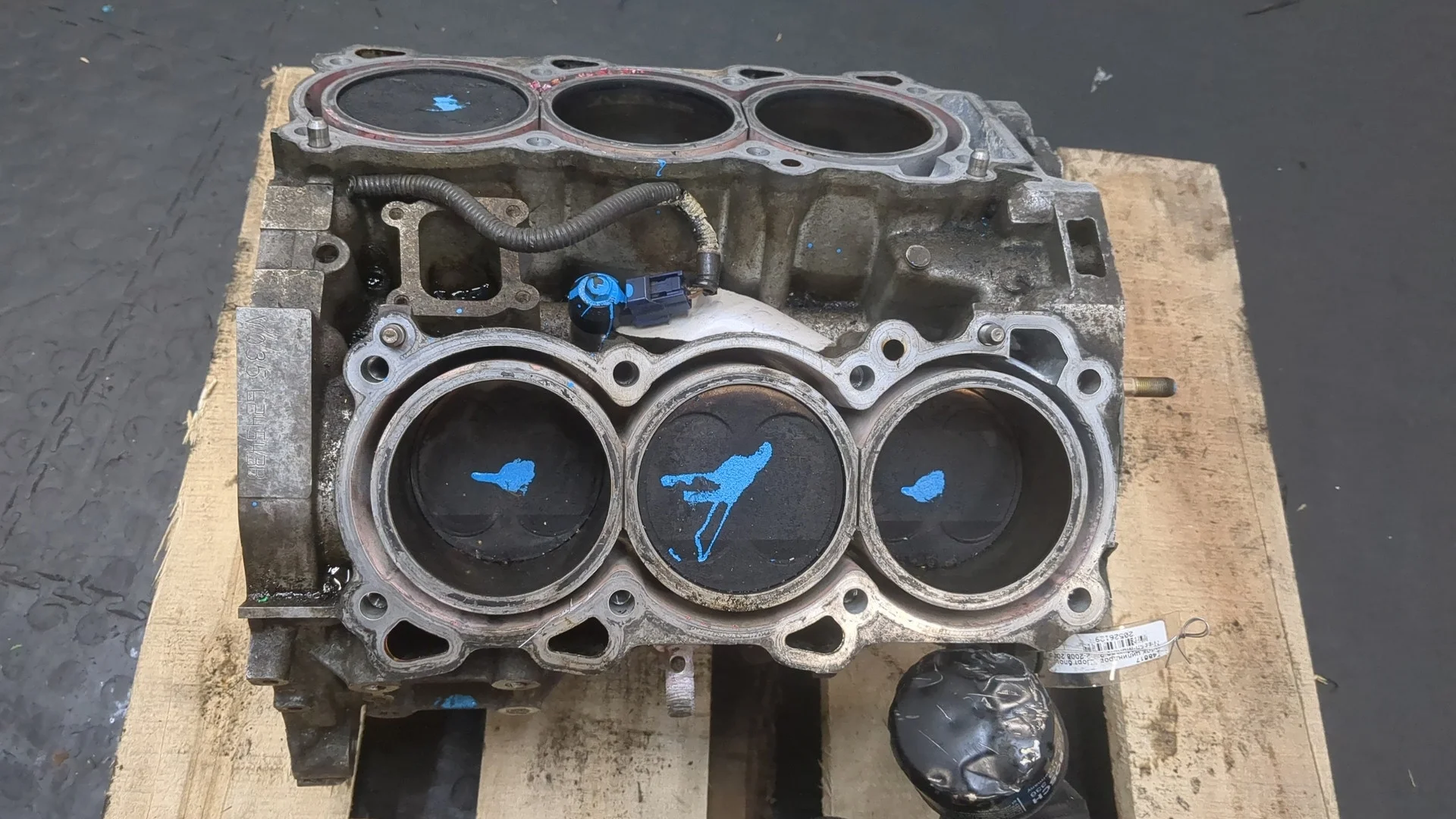 Блок цилиндров (Шорт блок) Nissan Murano 2002-2008 КПП автомат 4х4 (АКПП) VQ35DE Бензин 3.5 л Инжектор